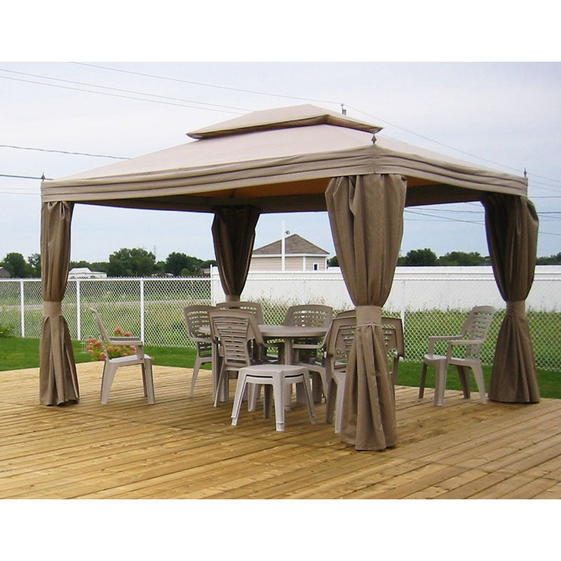 costco tent Costco Home Casual 10 x 12 Gazebo Replacement Canopy