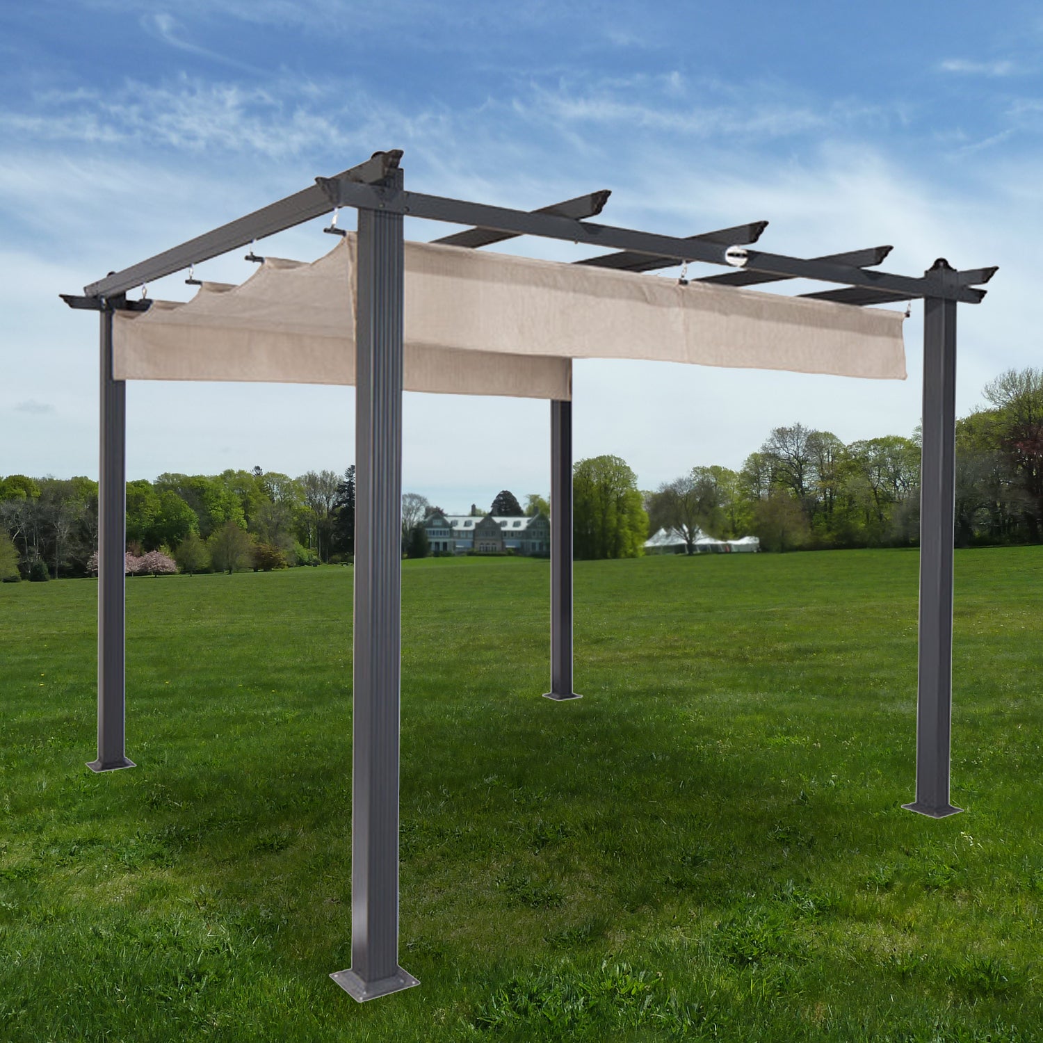 ココノノ Replacement Canopy for Coolaroo Pergola - RipLock 500 | Garden Winds