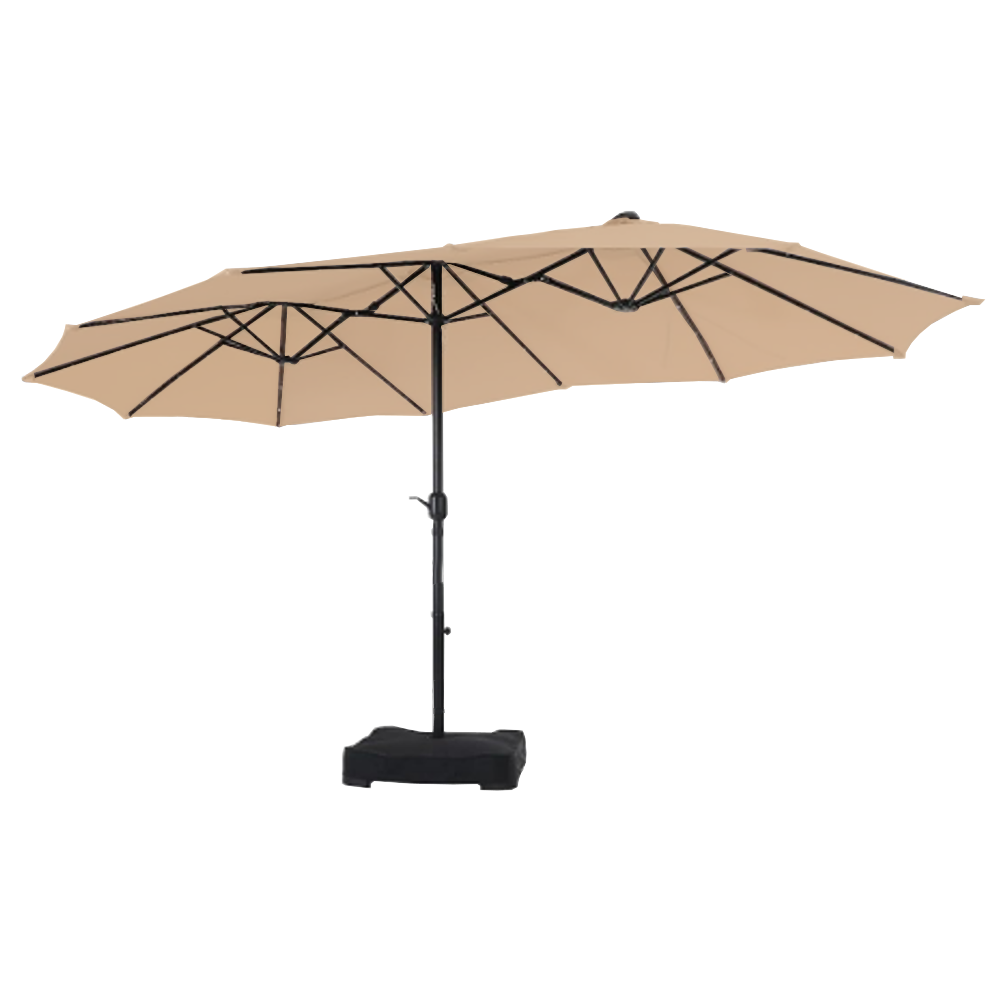 free standing patio umbrella replacements Replacement Canopy for Sophia & William Costway 15' Triple The umbrella cloth is and easy to install Cantilever Umbrella Replacement Canopy 7.5ft/9ft/10ft/11ft