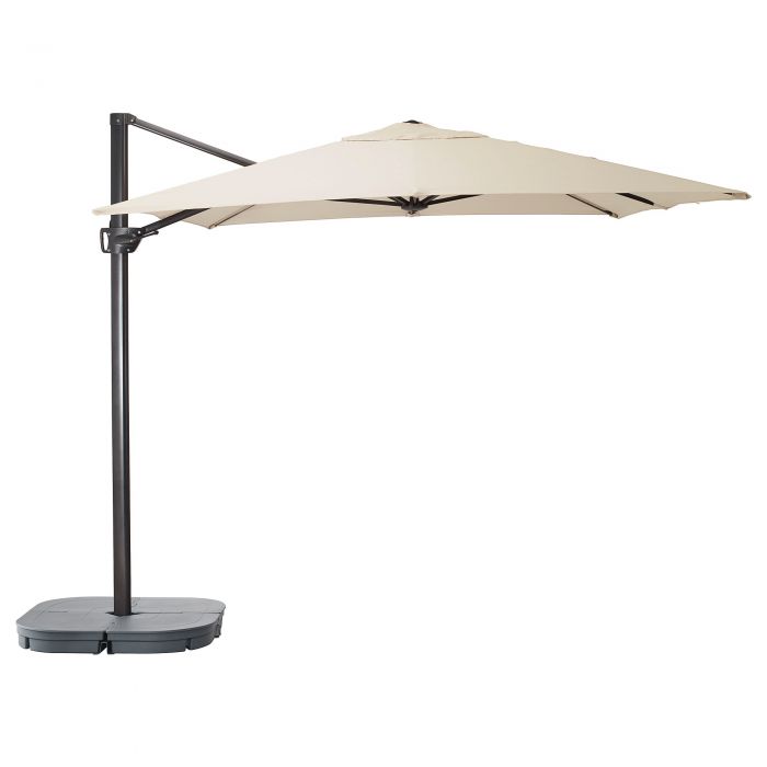 Garden Winds Custom Fit Replacement Canopy Top Cover Compatible with The Seglaro 492.518.03, 303.878.68, 005.002.05 Rectangular Umbrella