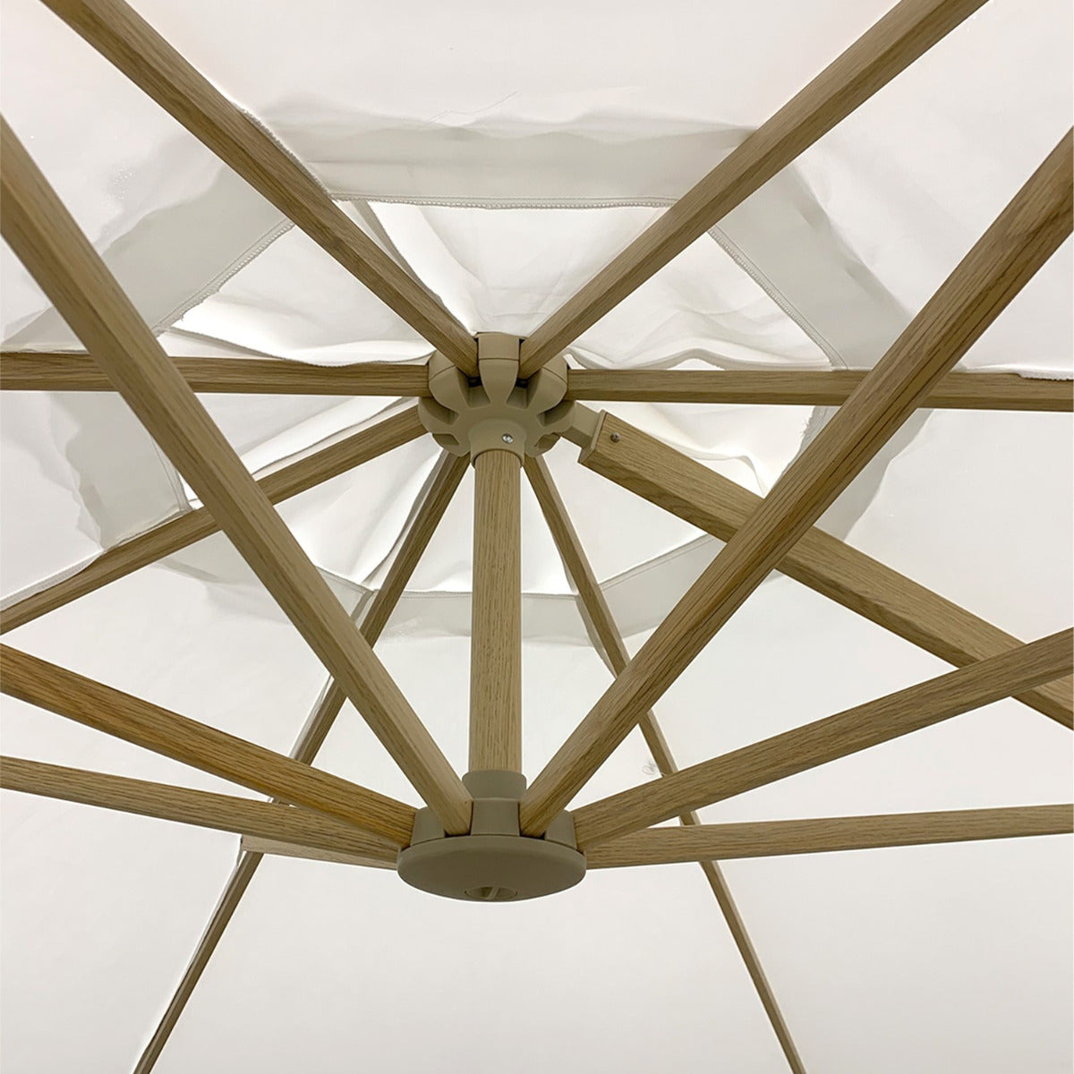 Replacement Canopy for 2020 11ft Faux Wood Grain Umbrella - Riplock 350