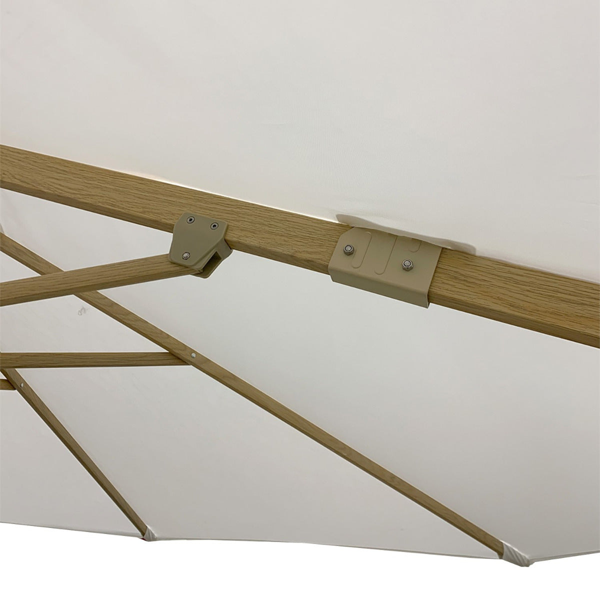 Replacement Canopy for 2020 11ft Faux Wood Grain Umbrella - Riplock 350