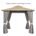 Replacement Canopy for BMR 10x10 Sun Shelter - Riplock 350