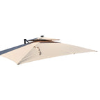 Replacement for Allen Roth Two Tiered Square Umbrella - RipLock 350