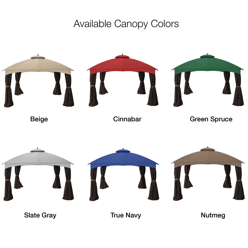Replacement Canopy for Allen Roth GF-12S004B, TPGAZ17-002 10' x 12' Gazebo