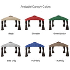 Replacement Canopy for Allen Roth GF-12S004B, TPGAZ17-002 10' x 12' Gazebo