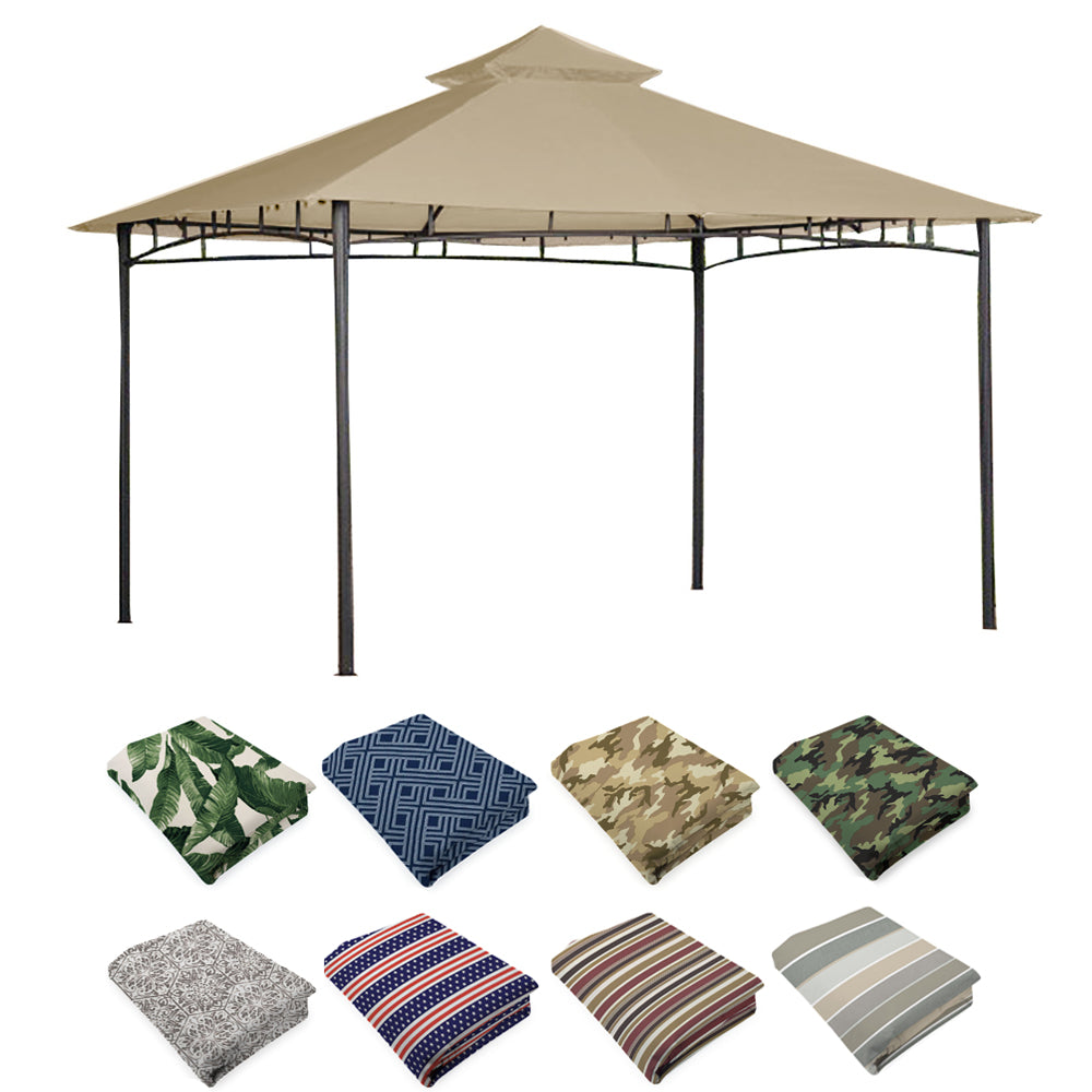 Roof Style House Gazebo Replacement Canopy