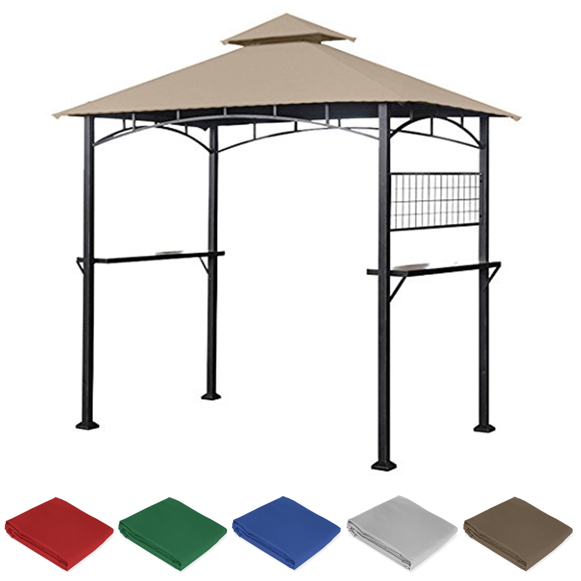 Replacement Canopy for Tile Grill Gazebo