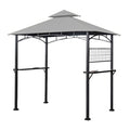 Replacement Canopy for Tile Grill Gazebo - Riplock 350, Slate Gray