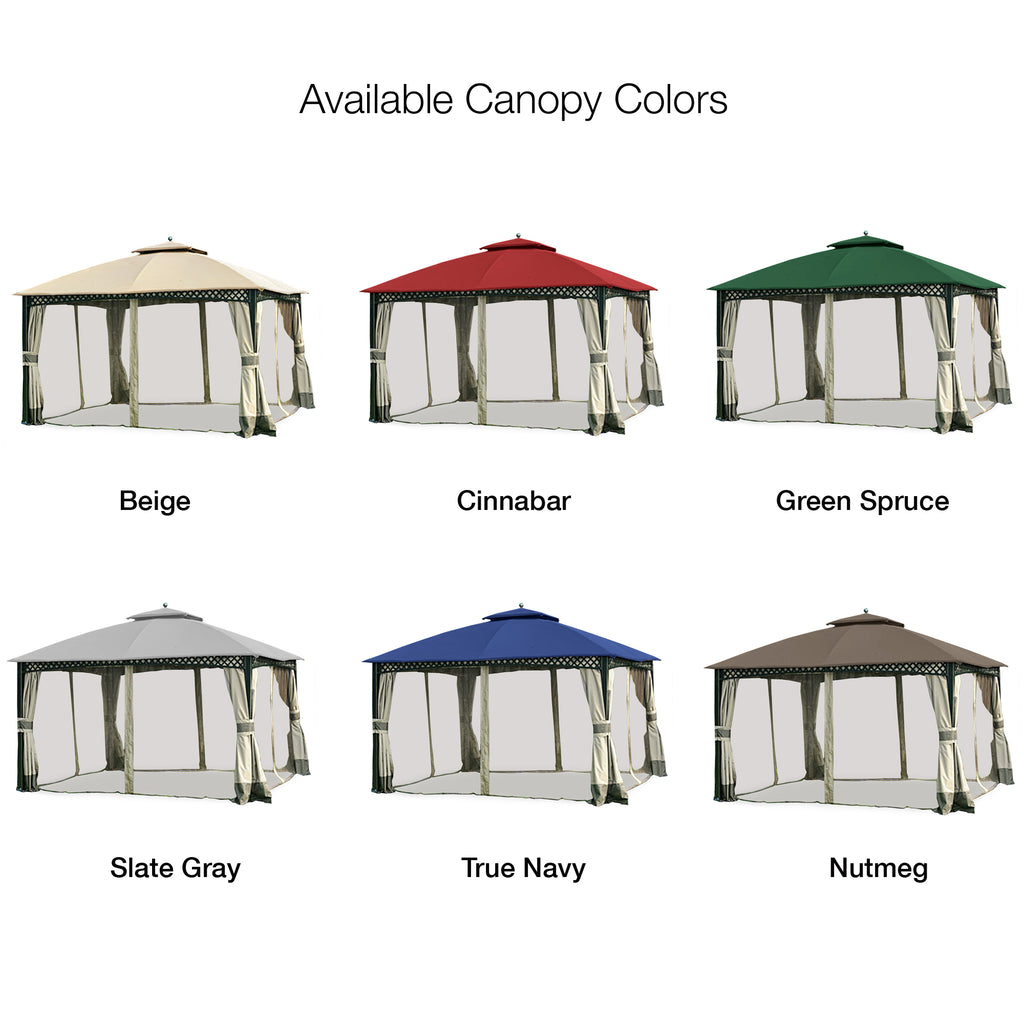 Replacement Canopy for Windsor Dome L-GZ717PST-C, A111001701 10' x 12' Gazebo