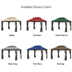 Replacement Canopy for Revella L-GZ806PST-A2 10' x 12' Gazebo