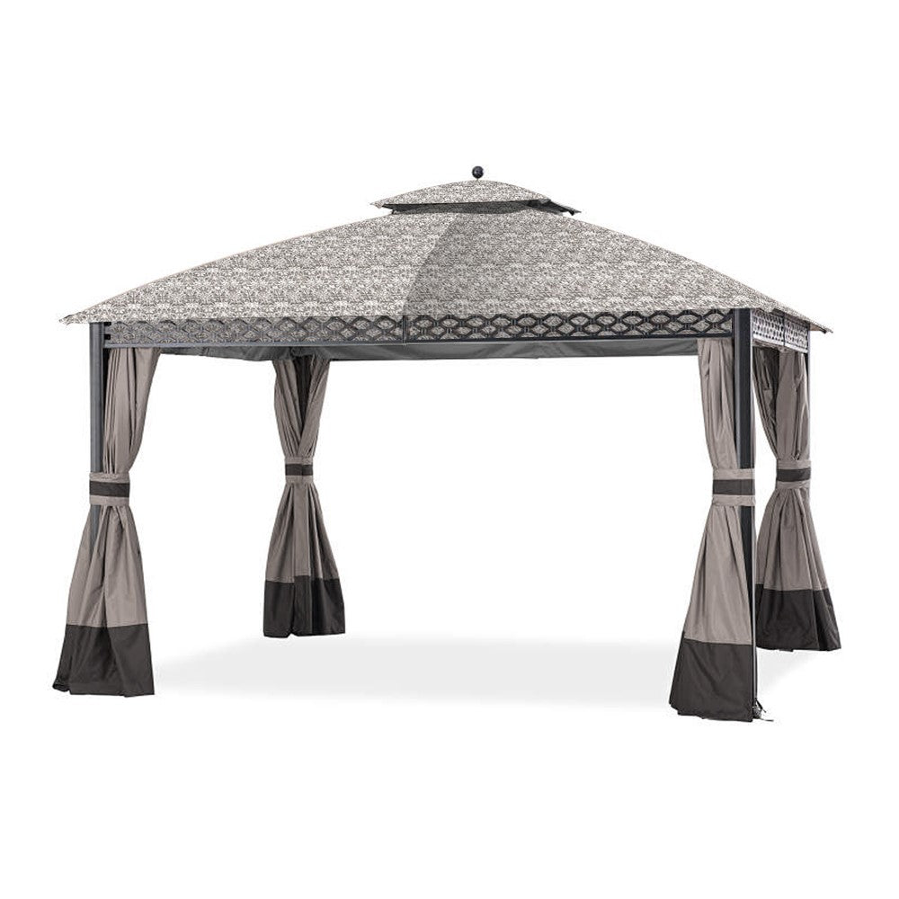 Replacement Canopy for Pinehurst Gazebo - 350, Damask Beige