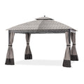 Replacement Canopy for Pinehurst Gazebo - 350, Damask Beige