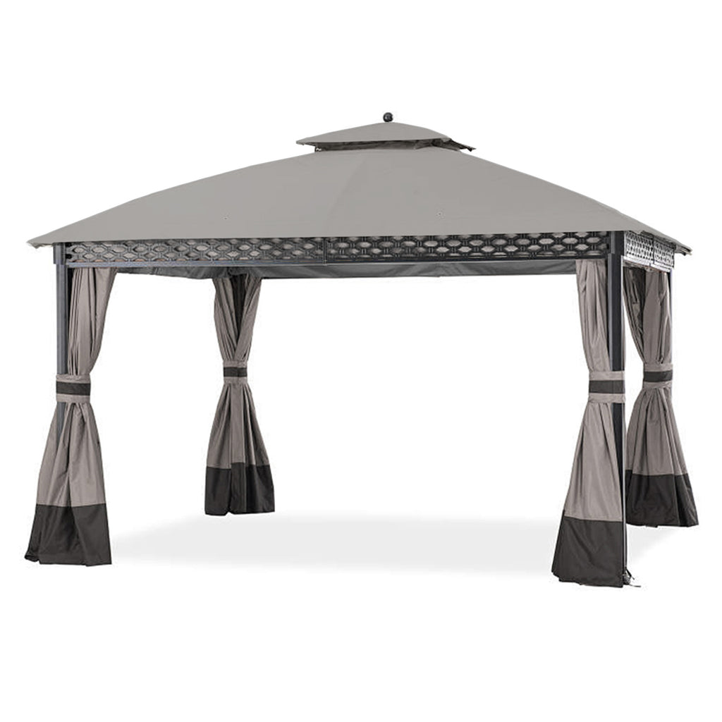 Replacement Canopy for Pinehurst Gazebo - Riplock 350, Slate Gray
