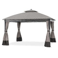 Replacement Canopy for Pinehurst Gazebo - Riplock 350, Slate Gray
