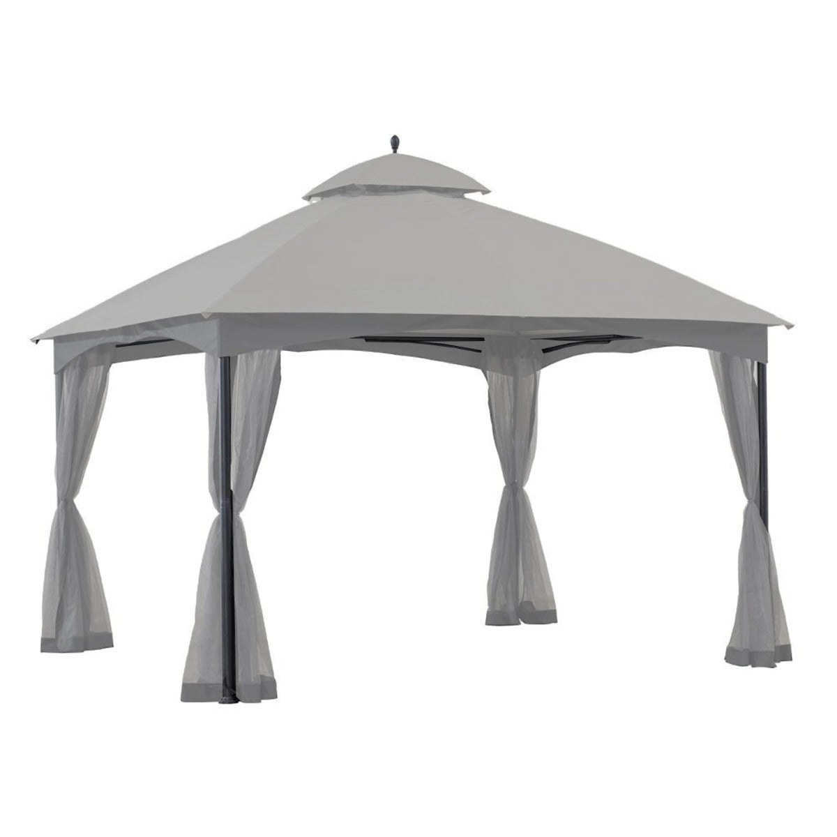 Replacement Canopy for A101012201, A101012202, A101012200 Zanker Gazebo - Riplock 350 - Slate Gray