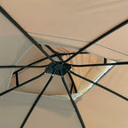 Replacement Canopy for A101012201, A101012202, A101012200 Zanker Gazebo - Riplock 350 - Slate Gray