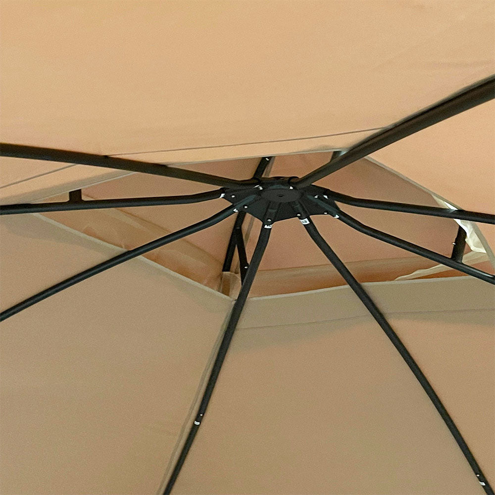 Replacement Canopy and Netting Set for A101012201, A101012202, A101012200 Zanker Gazebo - Riplock 350