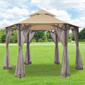 Replacement Canopy for Pinnacle Gazebo - Riplock 350