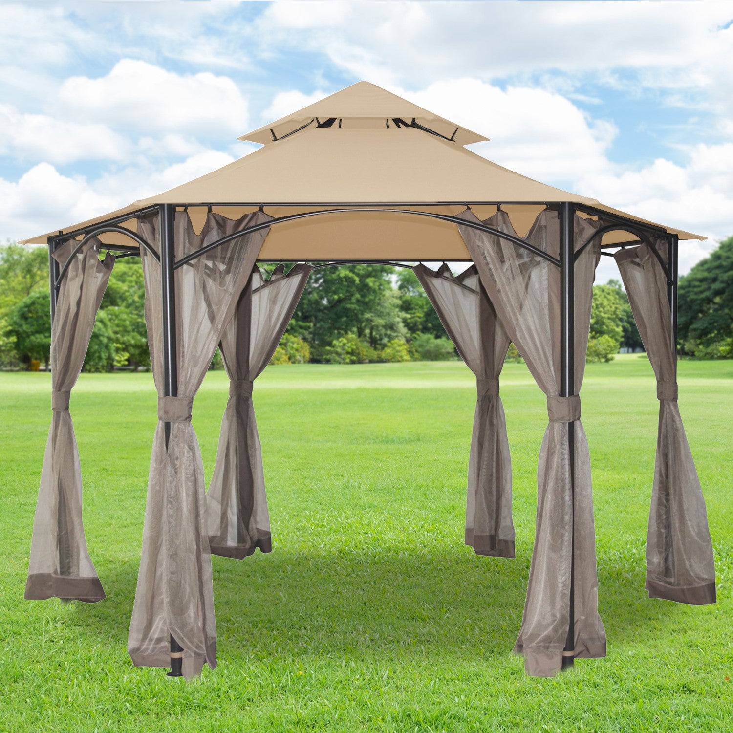 Replacement Canopy for Pinnacle Gazebo - Riplock 350