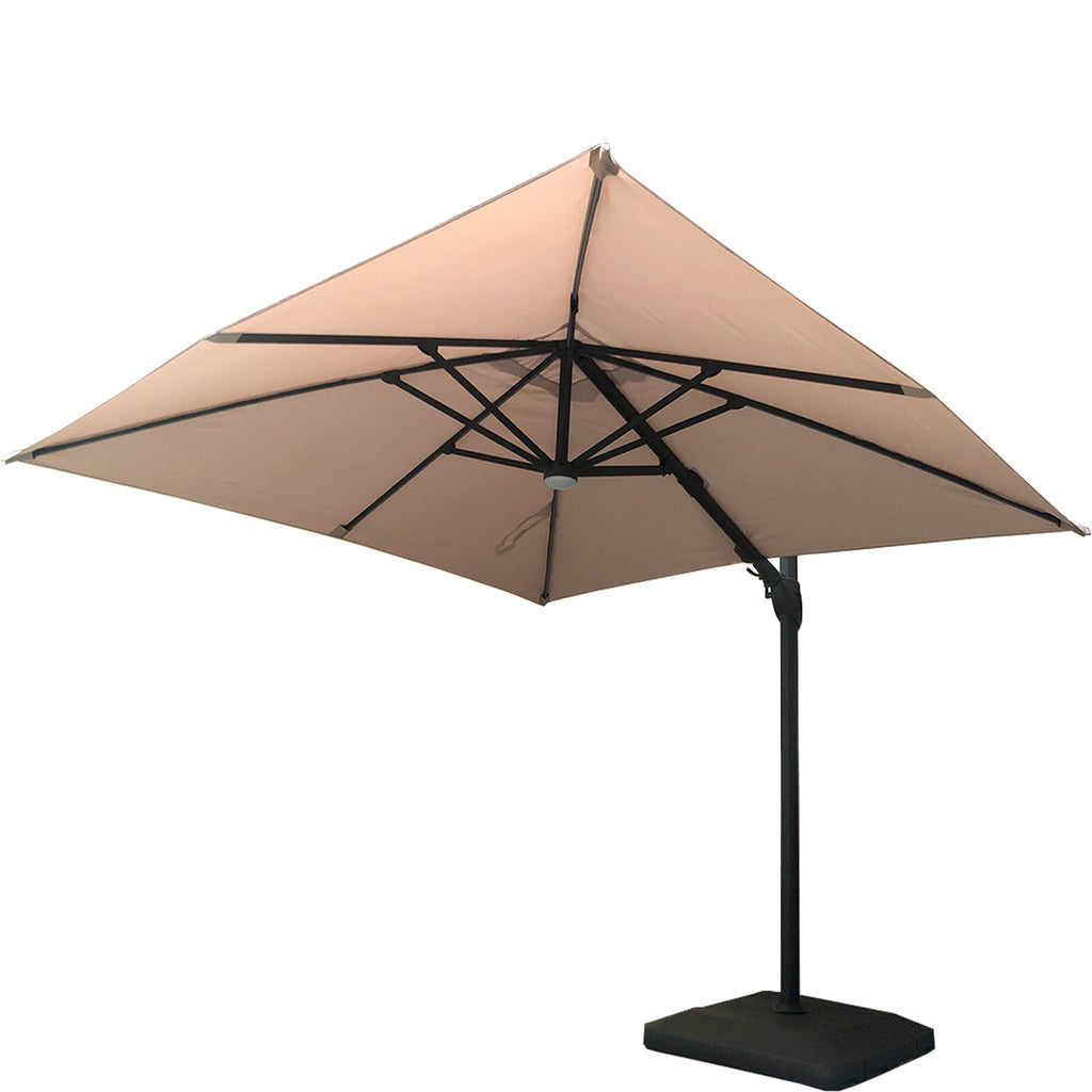 Replacement Canopy for Season Sentry 1900783 10ft Square Solar Umbrella - Riplock 500