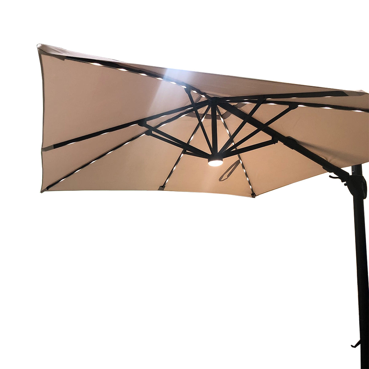 Replacement Canopy for Season Sentry 1900783 10ft Square Solar Umbrella - Riplock 500