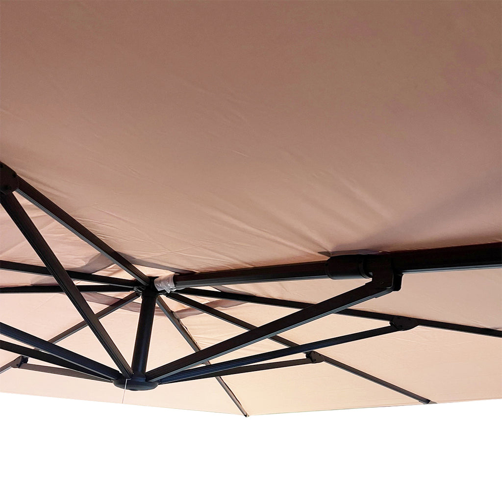 Replacement Canopy for UMB-957444 10x13 Solar Umbrella - Riplock 500