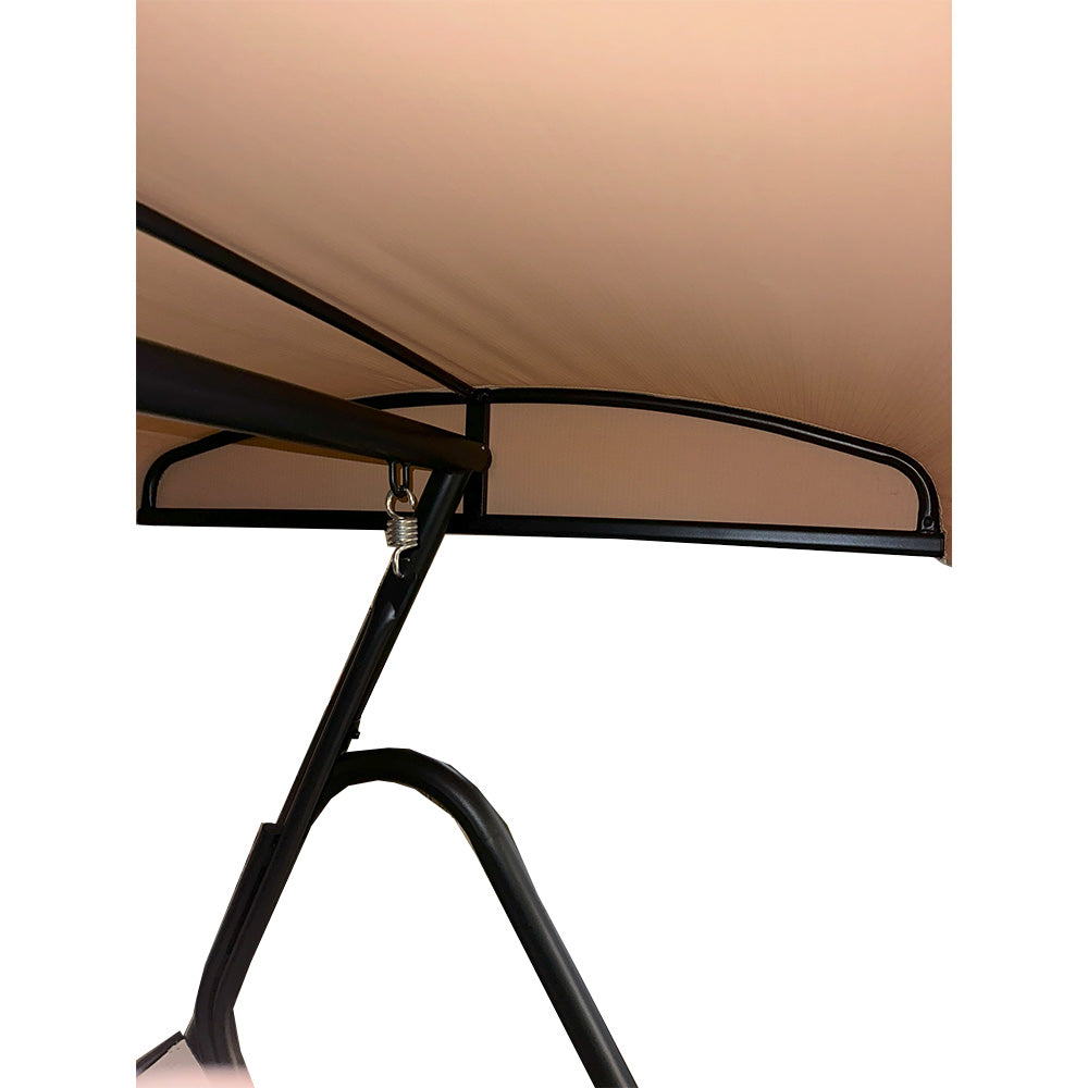 Replacement Canopy for East Oak 2 Person Swing - RipLock 350 - Slate Gray