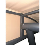 Replacement Canopy for East Oak 2 Person Swing - RipLock 350 - Slate Gray