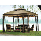 Bay Window Replacement Canopy and Net - RIPLOCK 350