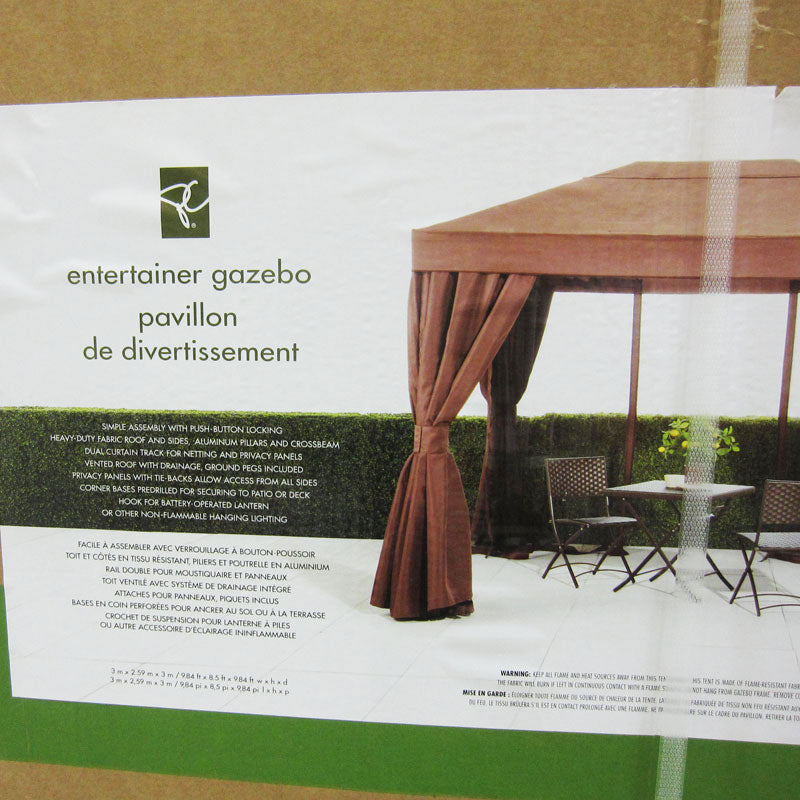 Replacement Canopy for Superstore Entertainer 10 x 10 Gazebo