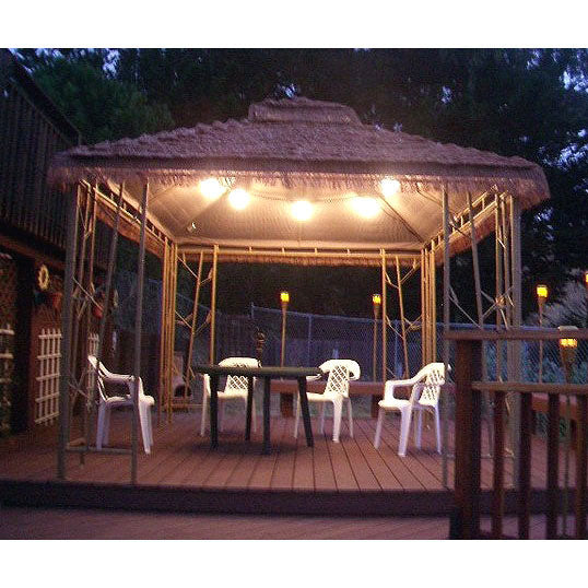 Replacement Canopy for Garden Treasures Tiki Hut Gaz - 350