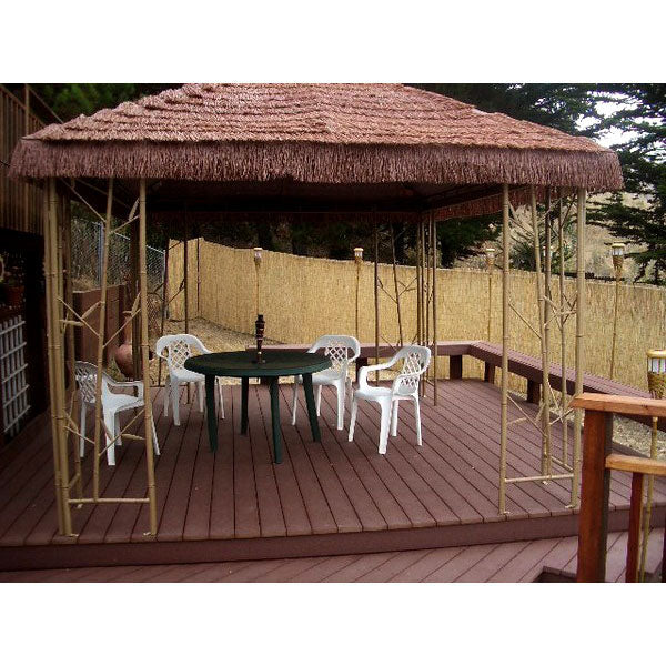 Replacement Canopy for Garden Treasures Tiki Hut Gazebo - 350