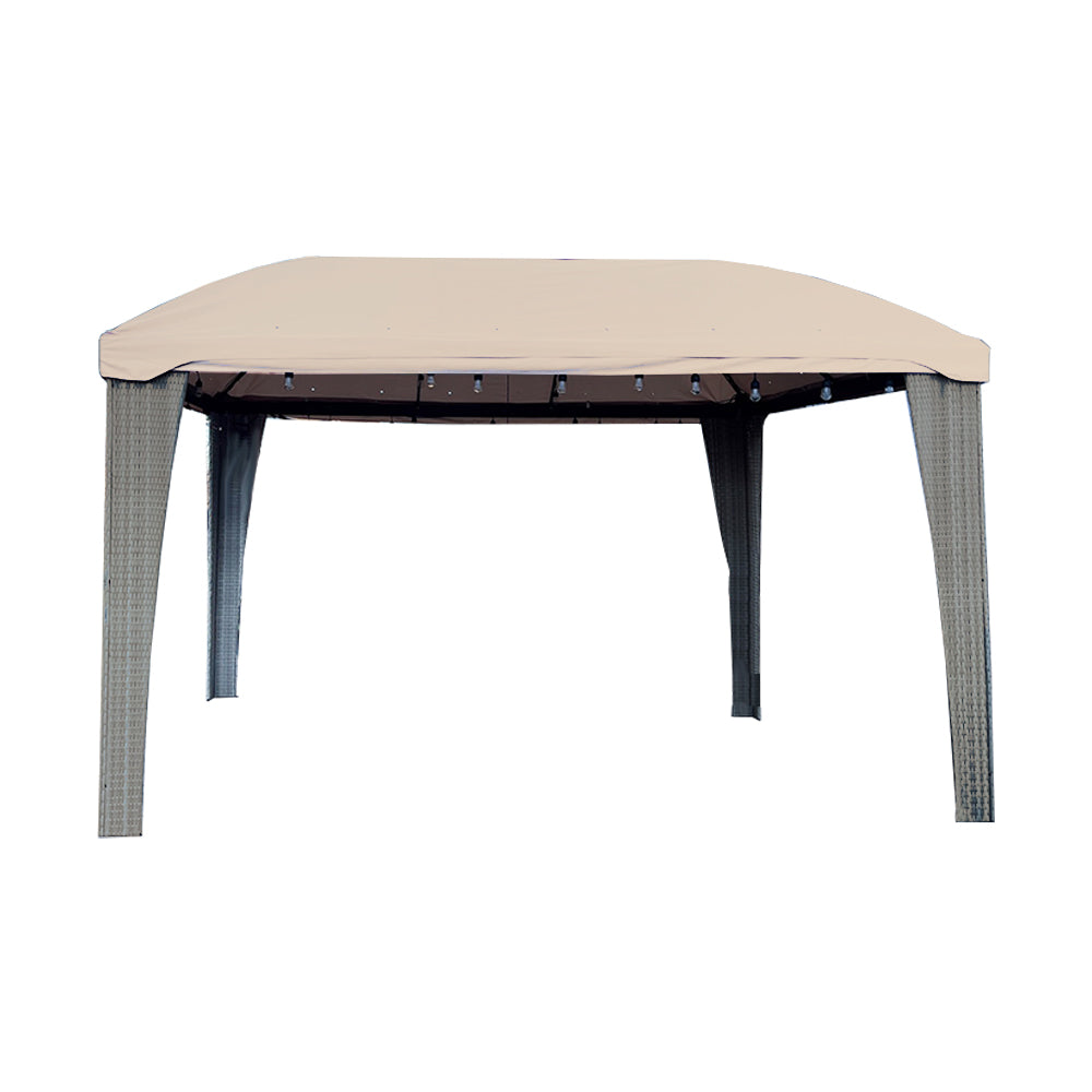 Replacement Canopy for Wicker Woven Curved Top Gazebo - Riplock 350
