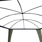 Replacement Canopy for Wicker Woven Curved Top Gazebo - Riplock 350