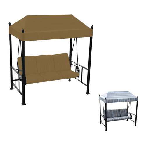 Replacement Canopy for Pacifica Swing - Brown