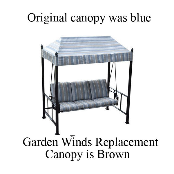 Replacement Canopy for Pacifica Swing - Brown