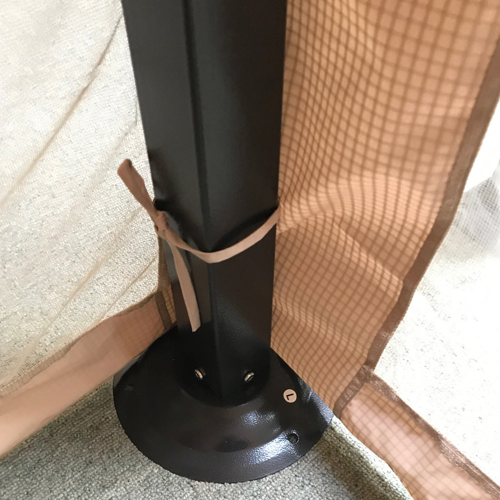 Replacement Canopy and Net for BC Burgundy Dome Gaz - Riplock