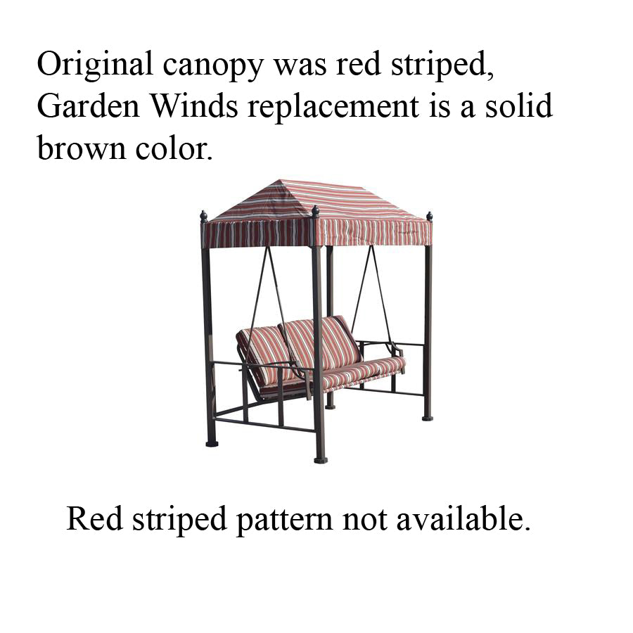 Replacement Canopy for Canyon Creek Swing - Brown