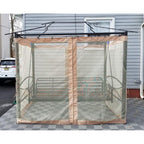 Replacement Canopy and Netting Set for CTS Gazebo Swing