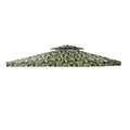 10 X 10 Universal Replacement Canopy 2-Tiered - 350, Camo Green