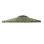 10 X 10 Universal Replacement Canopy 2-Tiered - 350, Camo Green