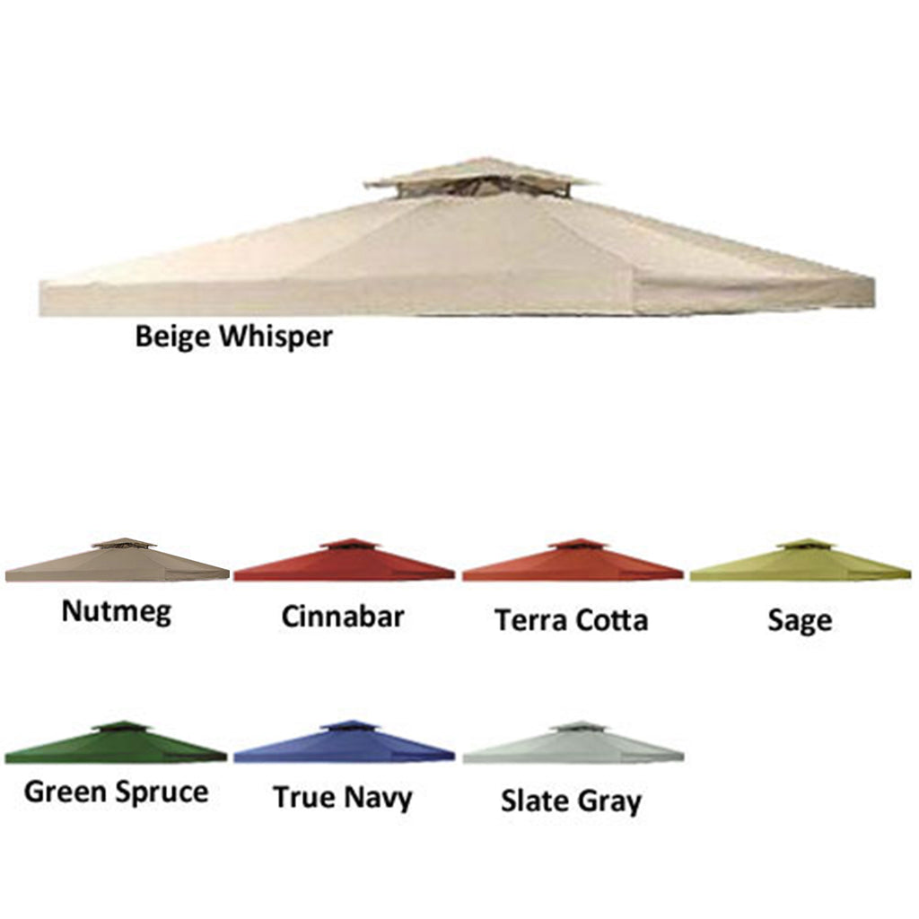 10 X 10 Universal Replacement Canopy 2-Tiered