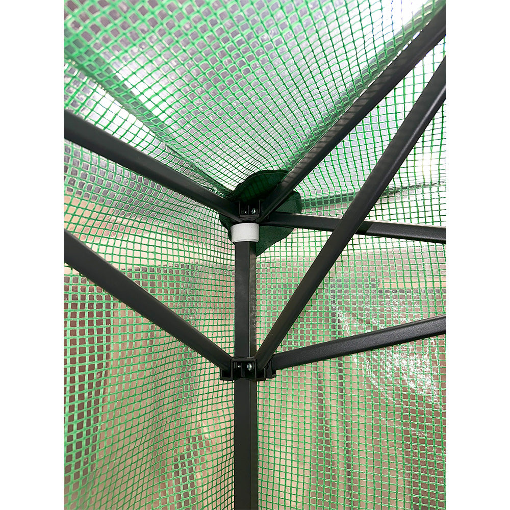 Replacement Cover for Crown Shades 8’ x 6’ Pop Up Greenhouse - PE Fabric - Green