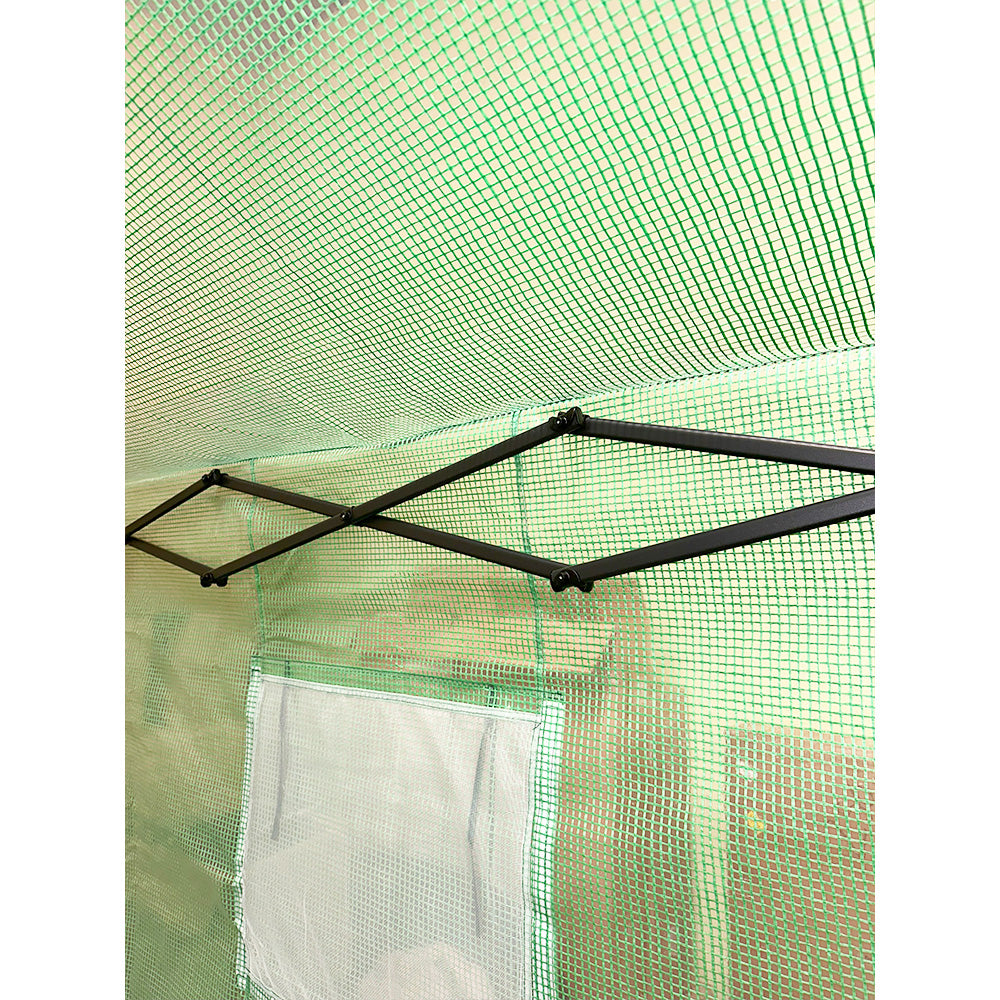 Replacement Cover for Crown Shades 8’ x 6’ Pop Up Greenhouse - PE Fabric - Green