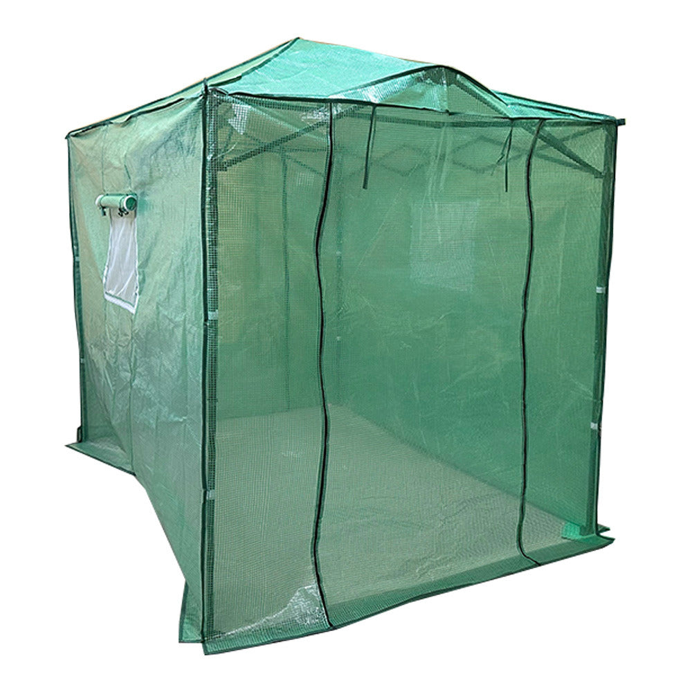 Replacement Cover for Crown Shades 8’ x 6’ Pop Up Greenhouse - PE Fabric - Green