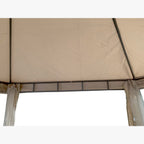 Replacement Canopy for Messner Isle Hexagon Gazebo - Riplock 350