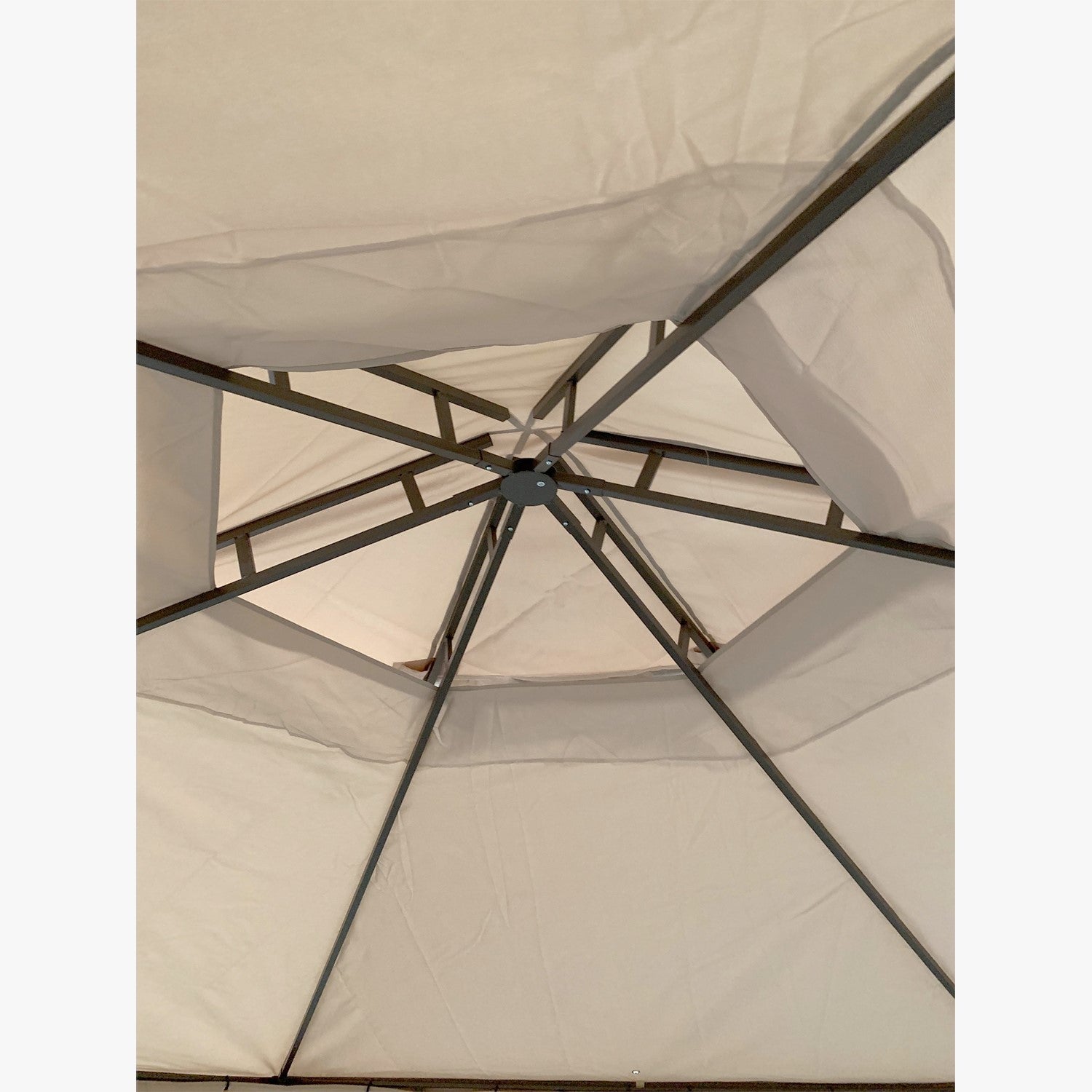 Replacement Canopy for Messner Isle Hexagon Gazebo - Riplock 350