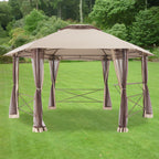 Replacement Canopy for Hemlock Hexagon Gazebo - Riplock 350