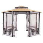 Replacement Canopy for Bellows Octagon Gazebo - Riplock 350